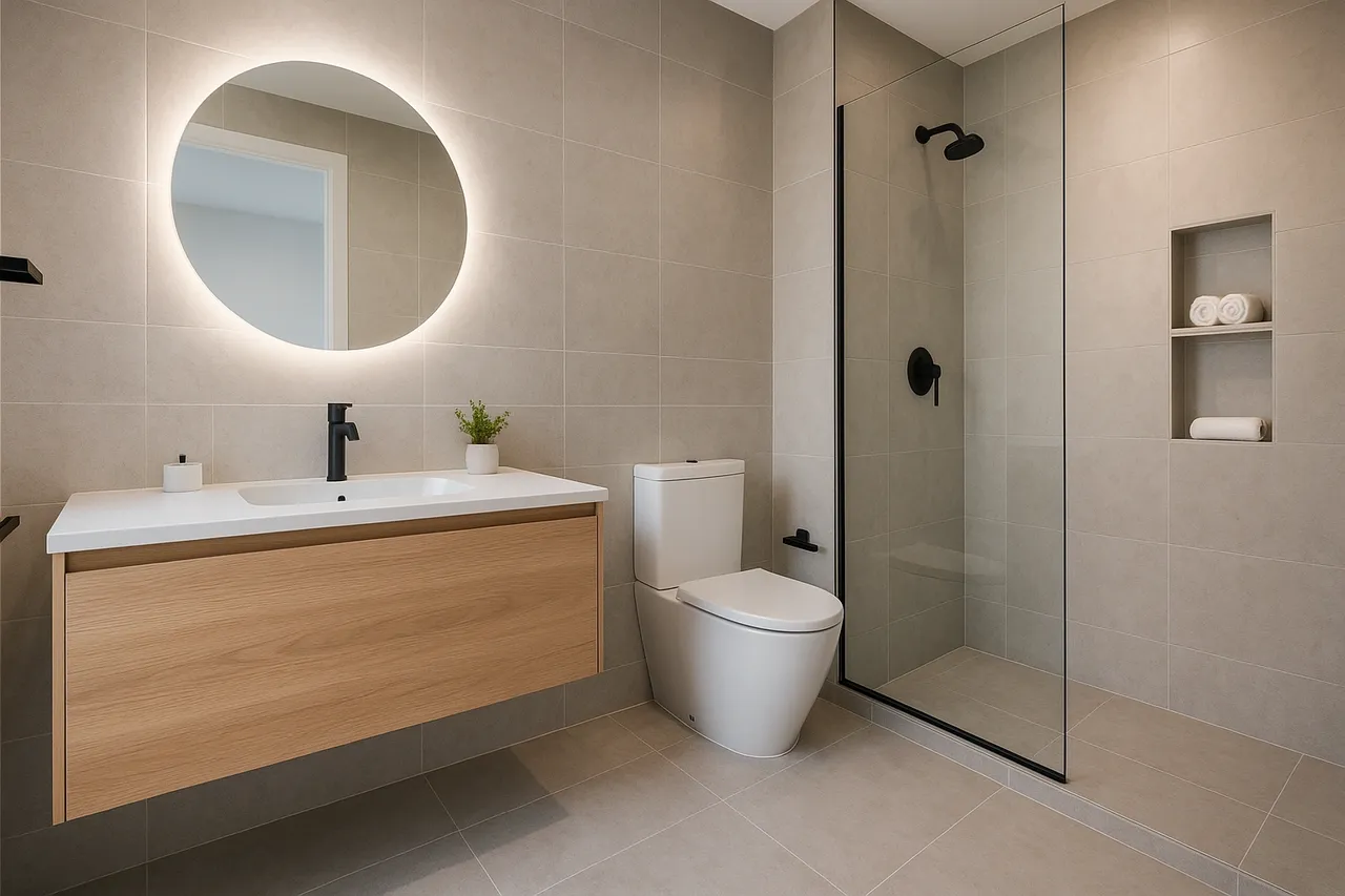 Bathroom remodel project